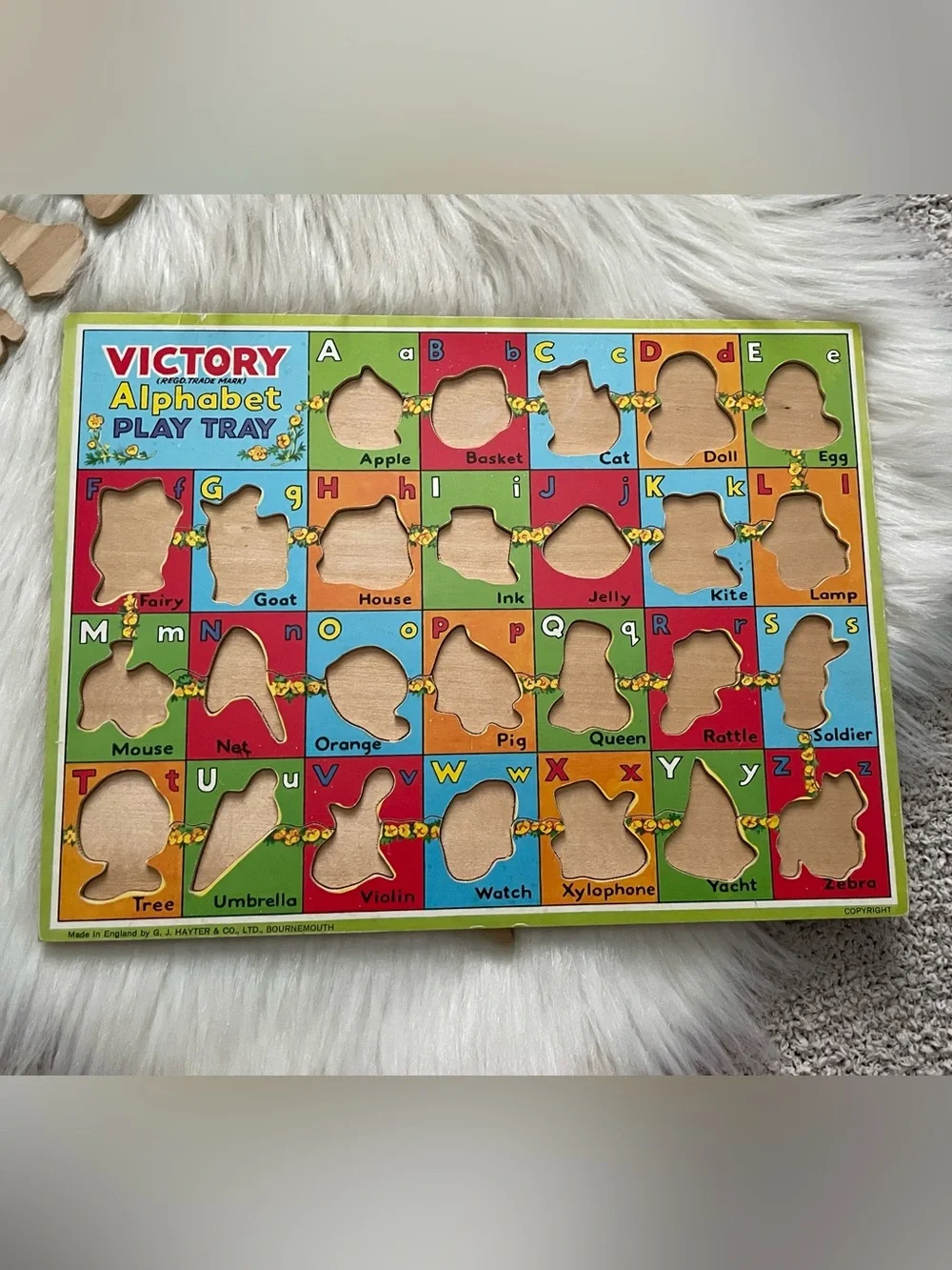 Victory Alphabet Play Tray